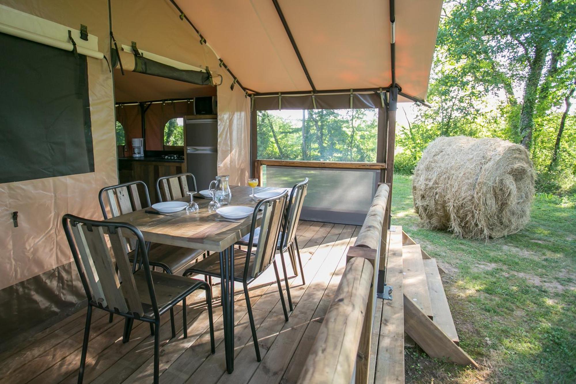 Camping La Ferme De Perdigat Limeuil エクステリア 写真